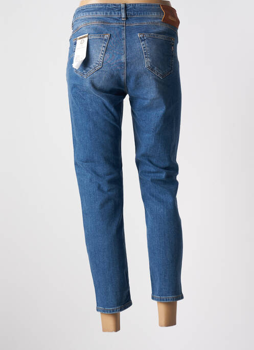 Jeans coupe slim stretch taille normale bleu FRACOMINA femme