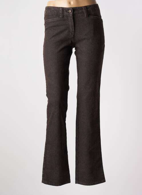 Jeans bootcut marron JOCAVI pour femme