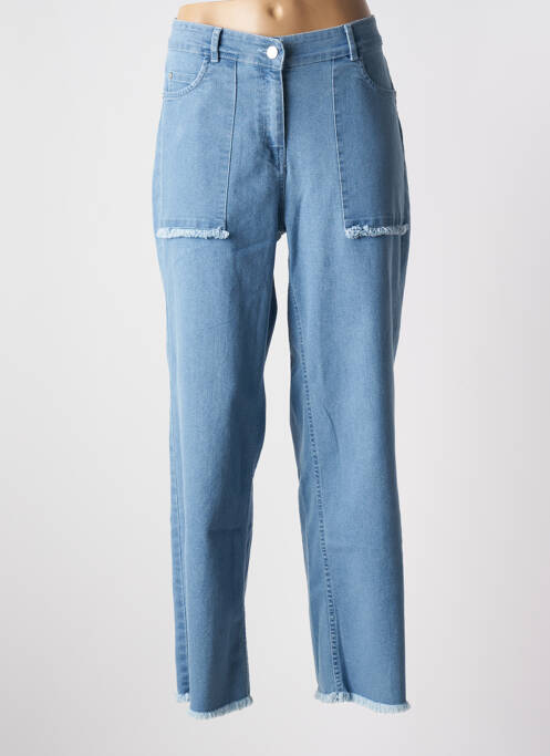 Jeans coupe droite bleu AGATHE & LOUISE pour femme