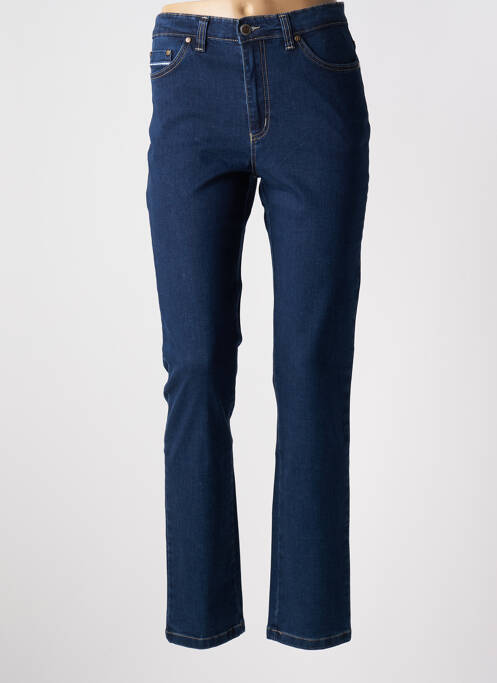Jeans coupe slim bleu WALTRON pour femme