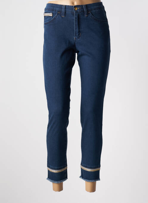 Jeans coupe slim bleu WALTRON pour femme