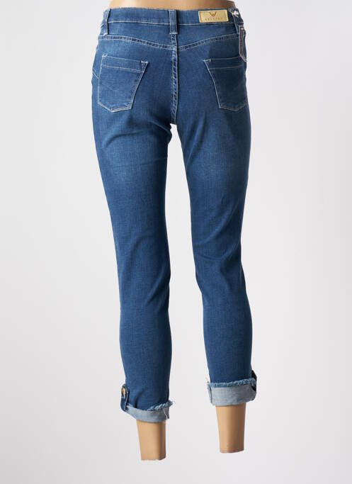 Jeans coupe slim bleu WALTRON pour femme