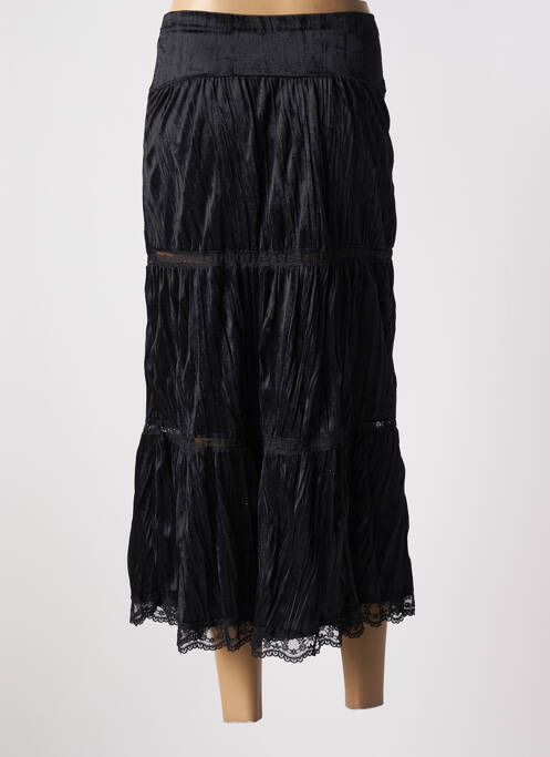 Jupe longue noir JUS D'ORANGE pour femme