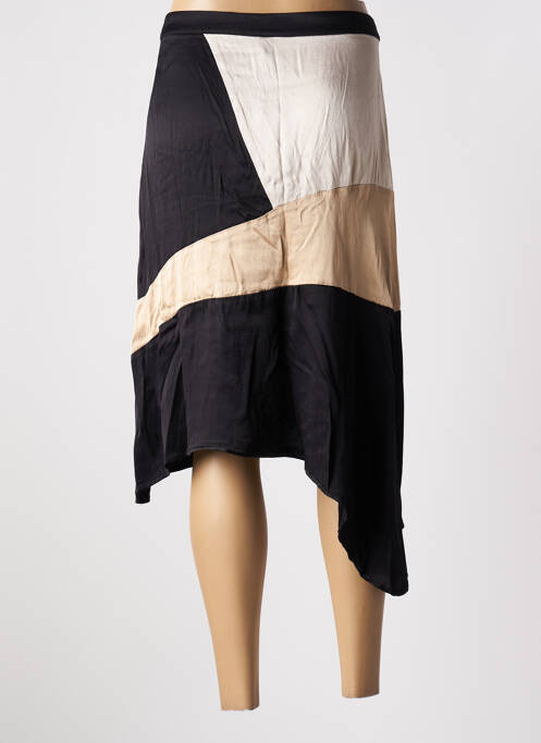 Jupe mi-longue noir NÜ pour femme