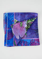 Foulard bleu MALFROY pour femme seconde vue