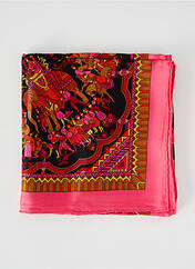 Foulard rose MALFROY pour femme seconde vue