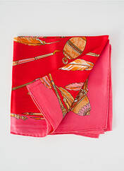 Foulard rouge MALFROY pour femme seconde vue