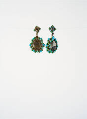 Boucles d’oreilles bleu KONPLOTT pour femme seconde vue
