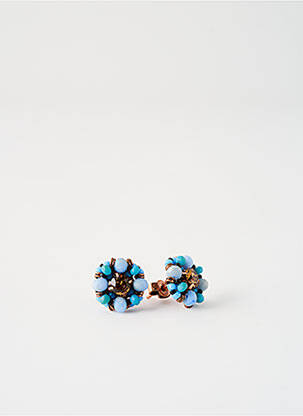 Boucles d’oreilles bleu clair KONPLOTT pour femme