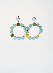 Boucles d’oreilles bleu KONPLOTT pour femme seconde vue