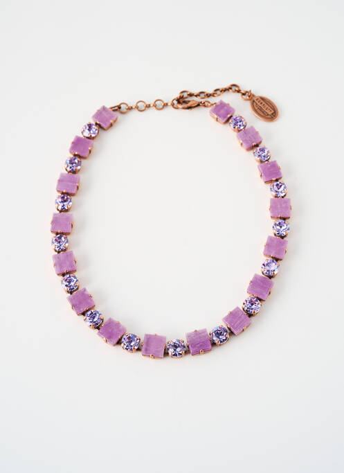 Collier violet KONPLOTT pour femme