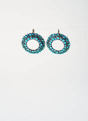 Boucles d’oreilles bleu KONPLOTT pour femme seconde vue