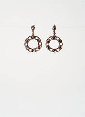 Boucles d’oreilles rose KONPLOTT pour femme seconde vue