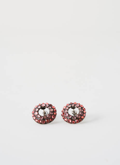 Boucles d’oreilles rose KONPLOTT pour femme