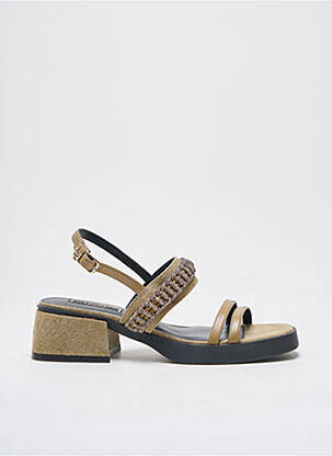 Sandales/nu pieds fermeture boucle(s) talon de 4 à 6cm vert LIU JO femme