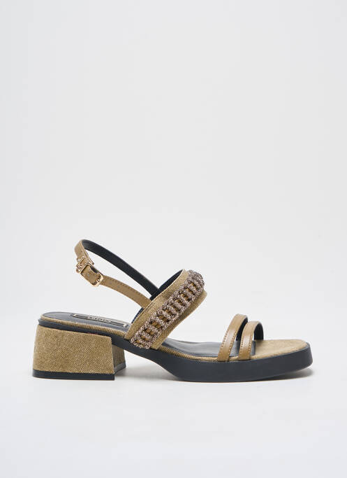 Sandales/nu pieds fermeture boucle(s) talon de 4 à 6cm vert LIU JO femme