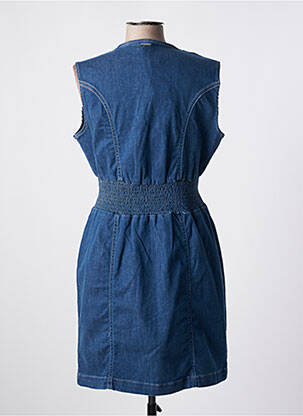 Robe mi-longue sans manche sans manche bleu LIU JO femme