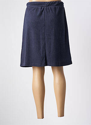 Jupe mi-longue taille normale bleu CREAM femme