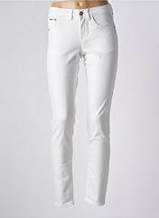 Pantalon slim blanc CREAM pour femme seconde vue