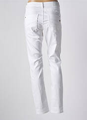 Pantalon slim blanc CREAM pour femme seconde vue