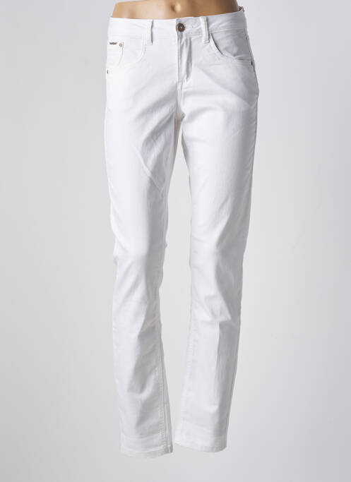 Pantalon slim blanc CREAM pour femme