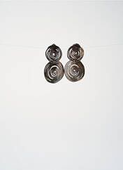 Boucles d’oreilles gris GAS pour femme seconde vue