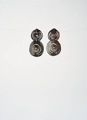 Boucles d’oreilles gris GAS pour femme seconde vue