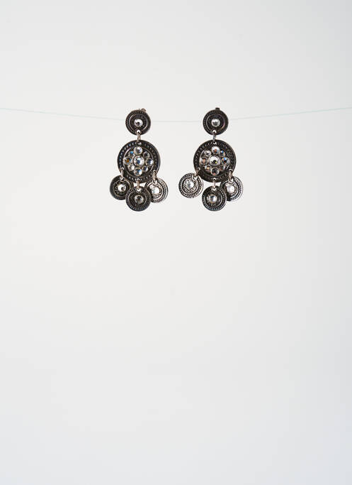 Boucles d’oreilles argent GAS pour femme