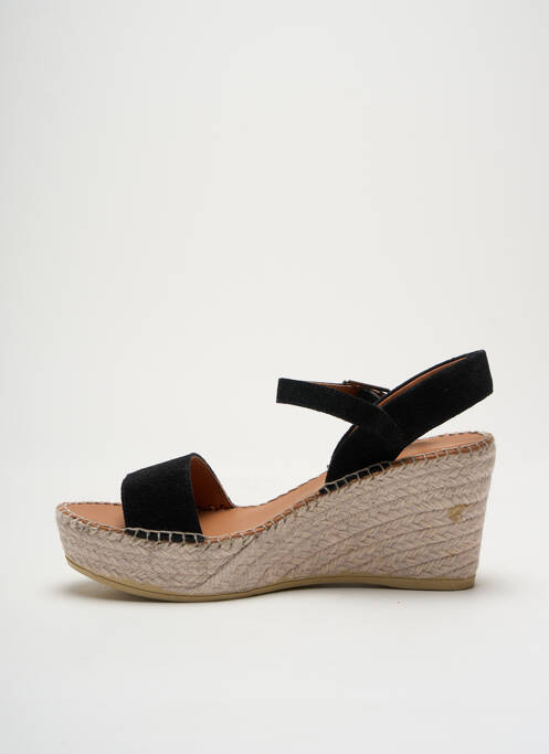 Espadrilles noir LA MAISON DE L'ESPADRILLE pour femme