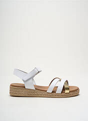 Sandales/Nu pieds blanc LA MAISON DE L'ESPADRILLE pour femme seconde vue