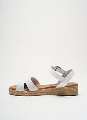 Sandales/Nu pieds blanc LA MAISON DE L'ESPADRILLE pour femme seconde vue