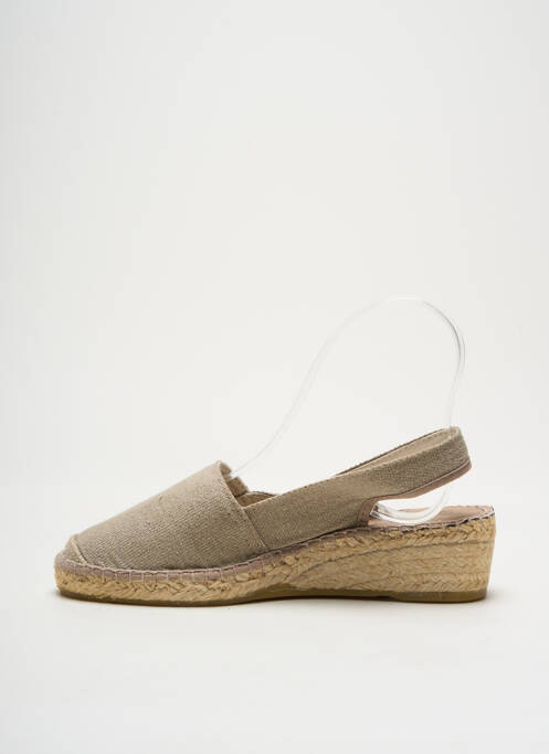Espadrilles gris LA MAISON DE L'ESPADRILLE pour femme