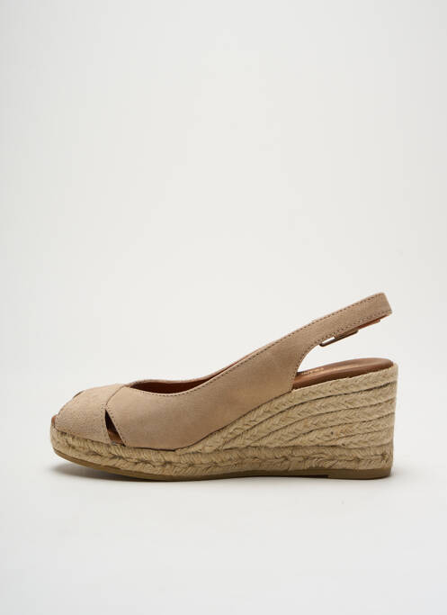 Espadrilles beige LA MAISON DE L'ESPADRILLE pour femme