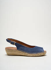 Espadrilles bleu LA MAISON DE L'ESPADRILLE pour femme seconde vue