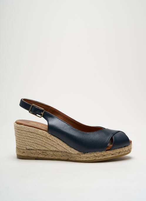 Espadrilles bleu LA MAISON DE L'ESPADRILLE pour femme