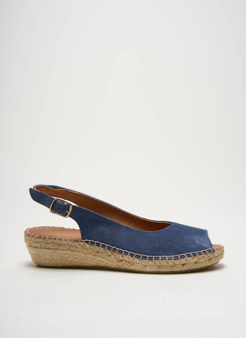 Espadrilles bleu LA MAISON DE L'ESPADRILLE pour femme