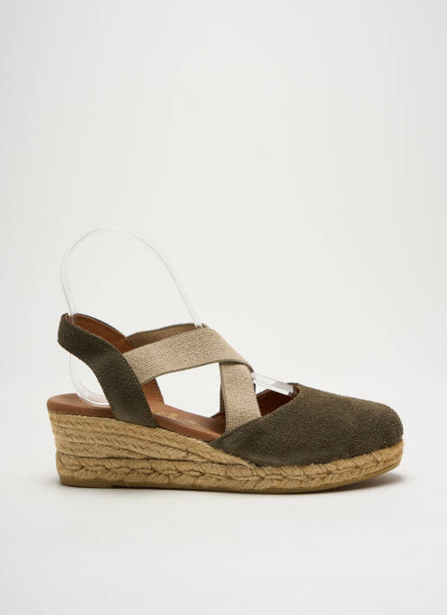 Espadrilles vert LA MAISON DE L'ESPADRILLE pour femme