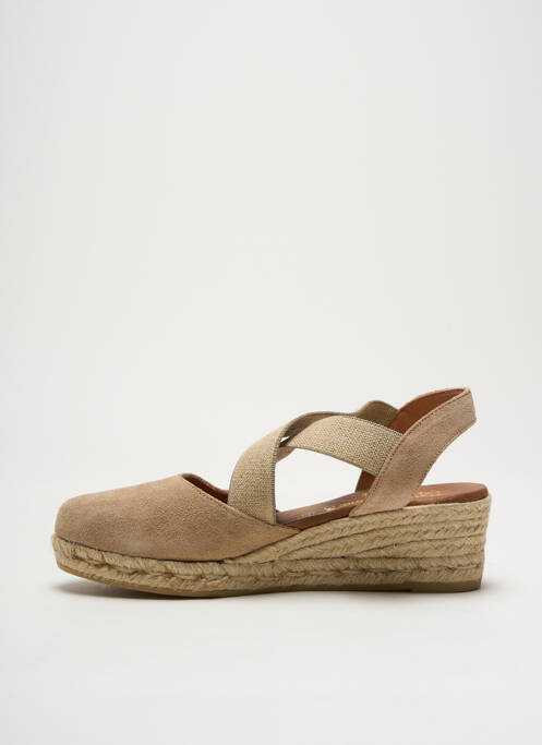 Espadrilles beige LA MAISON DE L'ESPADRILLE pour femme