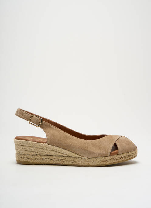 Espadrilles beige LA MAISON DE L'ESPADRILLE pour femme