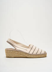 Espadrilles beige LA MAISON DE L'ESPADRILLE pour femme seconde vue