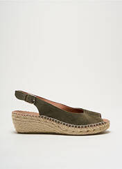 Espadrilles vert LA MAISON DE L'ESPADRILLE pour femme seconde vue