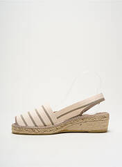 Sandales/Nu pieds beige LA MAISON DE L'ESPADRILLE pour femme seconde vue