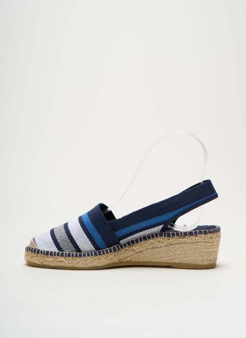 Espadrilles bleu LA MAISON DE L'ESPADRILLE pour femme