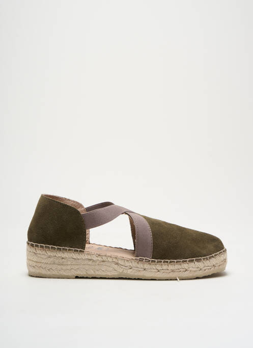 Espadrilles vert LA MAISON DE L'ESPADRILLE pour femme