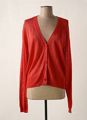 Gilet manches longues rouge LOLA CASADEMUNT pour femme seconde vue