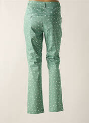 Pantalon chino vert ZILCH pour femme seconde vue