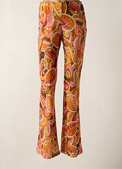 Pantalon flare orange LOLA CASADEMUNT pour femme seconde vue