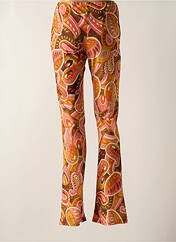 Pantalon flare orange LOLA CASADEMUNT pour femme seconde vue