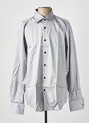 Chemise manches longues gris VIRTUOSE pour homme