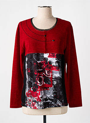 Pull rouge GRIFFON pour femme